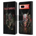 thumbnail image 1 of Head Case Designs Officially Licensed Iron Maiden Senjutsu Album Cover Leather Book Wallet Case Cover Compatible with Google Pixel 7a, 1 of 6