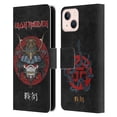 thumbnail image 1 of Head Case Designs Officially Licensed Iron Maiden Senjutsu Samurai Eddie Life Snake Leather Book Wallet Case Cover Compatible with Apple iPhone 13, 1 of 6