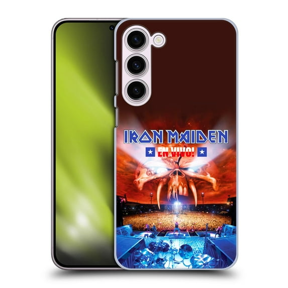 Head Case Designs Officially Licensed Iron Maiden Tours Concert Hard Back Case Compatible with Samsung Galaxy S23+ 5G