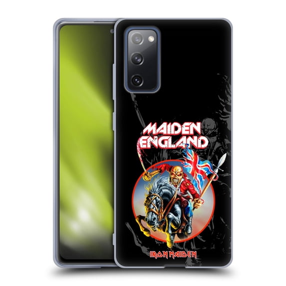Head Case Designs Officially Licensed Iron Maiden Tours England Soft Gel Case Compatible with Samsung Galaxy S20 FE / 5G