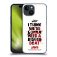 thumbnail image 1 of Head Case Designs Officially Licensed Jaws I Key Art Bigger Boat Soft Gel Case Compatible with Apple iPhone 15, 1 of 7