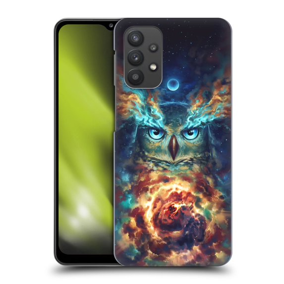 Head Case Designs Officially Licensed Jonas "JoJoesArt" Jödicke Wildlife 2 Aurowla Hard Back Case Compatible with Samsung Galaxy A32 5G / M32 5G (2021)