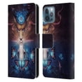 thumbnail image 1 of Head Case Designs Officially Licensed Jonas "JoJoesArt" Jödicke Wildlife 2 Beautiful Death Leather Book Wallet Case Cover Compatible with Apple iPhone 12 / iPhone 12 Pro, 1 of 6