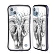 thumbnail image 1 of Head Case Designs Officially Licensed Jonas "JoJoesArt" Jödicke Wildlife 2 Elephant Soul Hybrid Case Compatible with Apple iPhone 14 Plus, 1 of 7