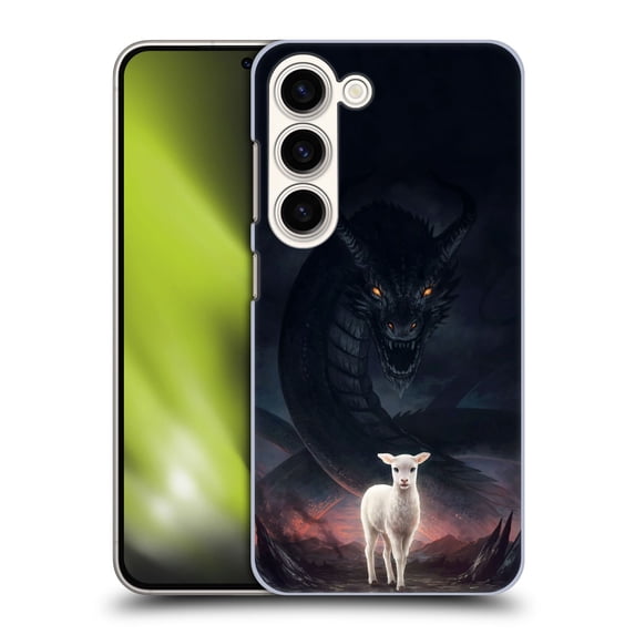 Head Case Designs Officially Licensed Jonas "JoJoesArt" Jödicke Wildlife 2 Lamm Gottes Hard Back Case Compatible with Samsung Galaxy S23 5G