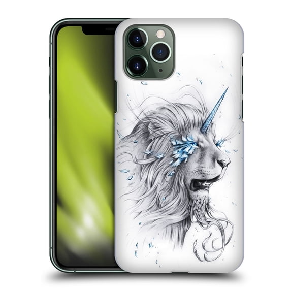 Head Case Designs Officially Licensed Jonas "JoJoesArt" Jödicke Wildlife 2 Lion Soul Hard Back Case Compatible with Apple iPhone 11 Pro