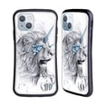 thumbnail image 1 of Head Case Designs Officially Licensed Jonas "JoJoesArt" Jödicke Wildlife 2 Lion Soul Hybrid Case Compatible with Apple iPhone 14, 1 of 7