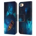thumbnail image 1 of Head Case Designs Officially Licensed Jonas "JoJoesArt" Jödicke Wildlife 2 Night Fishing Leather Book Wallet Case Compatible with Apple iPhone 7 / 8 / SE 2020 & 2022, 1 of 6