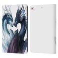 thumbnail image 1 of Head Case Designs Officially Licensed Jonas "JoJoesArt" Jödicke Wildlife 2 Yin And Yang Dragons Leather Book Case Compatible with Apple iPad 9.7 2017 / iPad 9.7 2018, 1 of 6