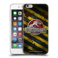 thumbnail image 1 of Head Case Designs Officially Licensed Jurassic Park Logo Distressed Look Crosswalk Soft Gel Case Compatible with Apple iPhone 6 Plus / iPhone 6s Plus, 1 of 7