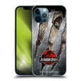 thumbnail image 1 of Head Case Designs Officially Licensed Jurassic Park Logo T-Rex Claw Mark Soft Gel Case Compatible with Apple iPhone 12 Pro Max, 1 of 7