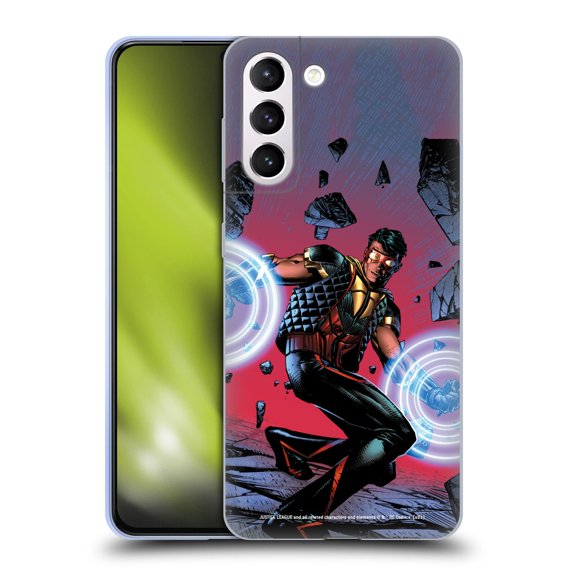 Head Case Designs Officially Licensed Justice League DC Comics Other Members Comic Art Vibe Soft Gel Case Compatible with Samsung Galaxy S21+ 5G