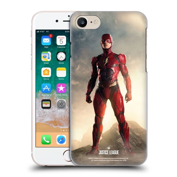 Head Case Designs Officially Licensed Justice League Movie Character Posters The Flash Hard Back Case Compatible with Apple iPhone 7 / 8 / SE 2020 & 2022