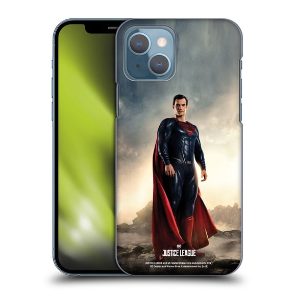 Head Case Designs Officially Licensed Justice League Movie Character Posters Superman Hard Back Case Compatible with Apple iPhone 13