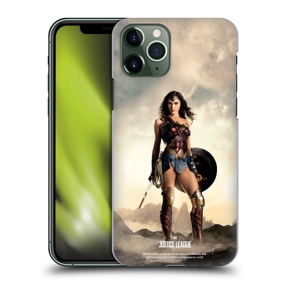 Head Case Designs Officially Licensed Justice League Movie Character Posters Wonder Woman Hard Back Case Compatible with Apple iPhone 11 Pro