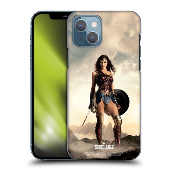 Head Case Designs Officially Licensed Justice League Movie Character Posters Wonder Woman Hard Back Case Compatible with Apple iPhone 13