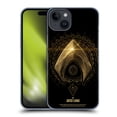 thumbnail image 1 of Head Case Designs Officially Licensed Justice League Movie Logos Aquaman 2 Hard Back Case Compatible with Apple iPhone 15 Plus, 1 of 7