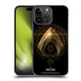 thumbnail image 1 of Head Case Designs Officially Licensed Justice League Movie Logos Aquaman 2 Hard Back Case Compatible with Apple iPhone 15 Pro Max, 1 of 7