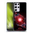 thumbnail image 1 of Head Case Designs Officially Licensed Justice League Movie Logos Cyborg 2 Soft Gel Case Compatible with Samsung Galaxy S21 Ultra 5G, 1 of 7