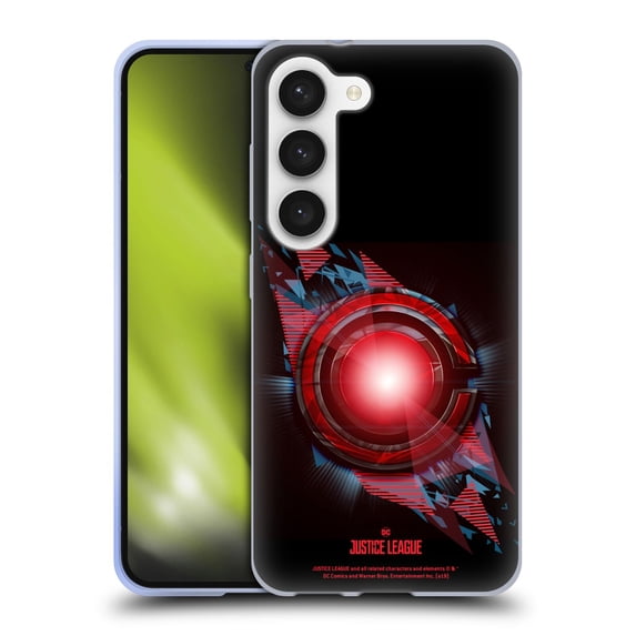 Head Case Designs Officially Licensed Justice League Movie Logos Cyborg 2 Soft Gel Case Compatible with Samsung Galaxy S23 5G