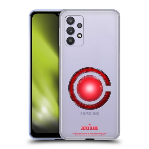 Head Case Designs Officially Licensed Justice League Movie Logos Cyborg Soft Gel Case Compatible with Samsung Galaxy A32 5G / M32 5G (2021)