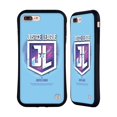 thumbnail image 1 of Head Case Designs Officially Licensed Justice League Movie Logos JL Badge 2 Hybrid Case Compatible with Apple iPhone 7 Plus / iPhone 8 Plus, 1 of 7