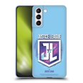 thumbnail image 1 of Head Case Designs Officially Licensed Justice League Movie Logos JL Badge 2 Soft Gel Case Compatible with Samsung Galaxy S21+ 5G, 1 of 7