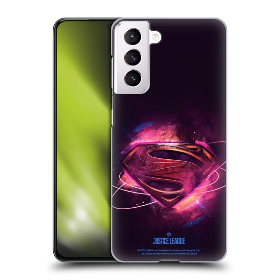 Head Case Designs Officially Licensed Justice League Movie Logos Superman 2 Hard Back Case Compatible with Samsung Galaxy S21 5G