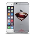 thumbnail image 1 of Head Case Designs Officially Licensed Justice League Movie Logos Superman Soft Gel Case Compatible with Apple iPhone 6 Plus / iPhone 6s Plus, 1 of 7