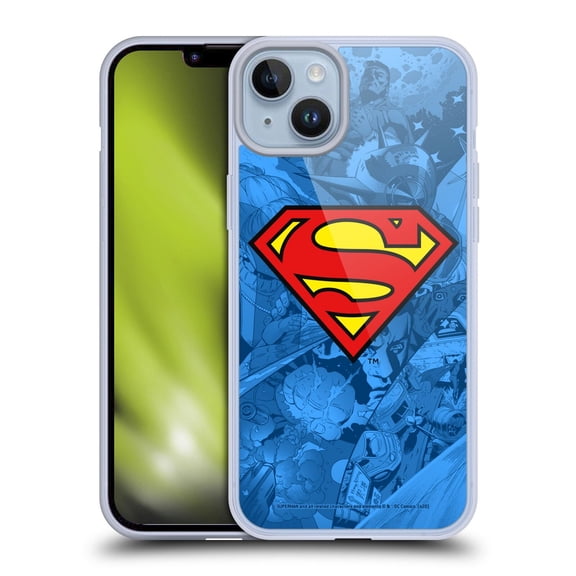Head Case Designs Officially Licensed Justice League Movie Logos The Flash 2 Soft Gel Case Compatible with Apple iPhone 16