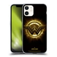thumbnail image 1 of Head Case Designs Officially Licensed Justice League Movie Logos Wonder Woman 2 Soft Gel Case Compatible with Apple iPhone 12 Mini, 1 of 7