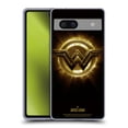 thumbnail image 1 of Head Case Designs Officially Licensed Justice League Movie Logos Wonder Woman 2 Soft Gel Case Compatible with Google Pixel 7a, 1 of 7