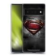 thumbnail image 1 of Head Case Designs Officially Licensed Justice League Movie Superman Logo Art Man Of Steel Soft Gel Case Compatible with Google Pixel 6 Pro, 1 of 7