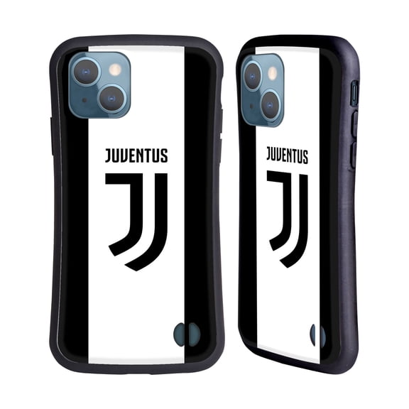 Head Case Designs Officially Licensed Juventus Football Club 2017/18 Race Kit Home Hybrid Case Compatible with Apple iPhone 13