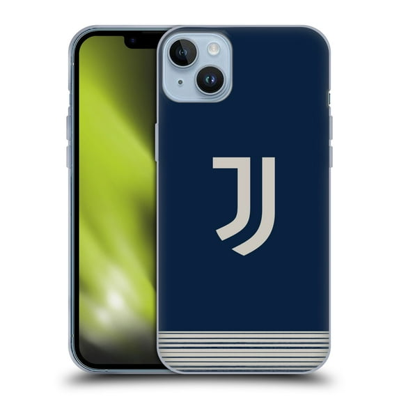 Head Case Designs Officially Licensed Juventus Football Club 2020/21 Match Kit Away Soft Gel Case Compatible with Apple iPhone 14 Plus