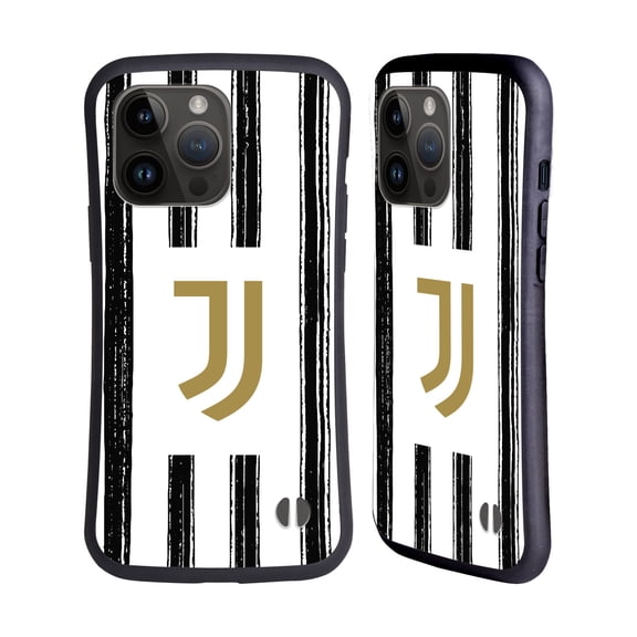 Head Case Designs Officially Licensed Juventus Football Club 2020/21 Match Kit Home Hybrid Case Compatible with Apple iPhone 15 Pro Max
