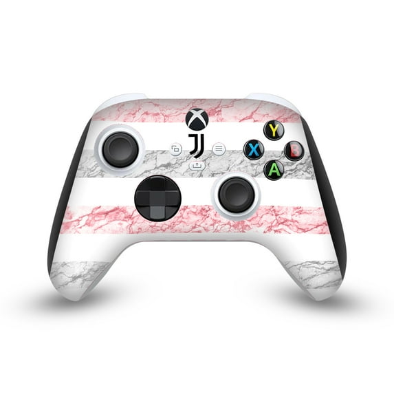 Head Case Designs Officially Licensed Juventus Football Club 2023/24 Match Kit Away Vinyl Skin Decal Compatible with Microsoft Xbox Series X / Series S Controller