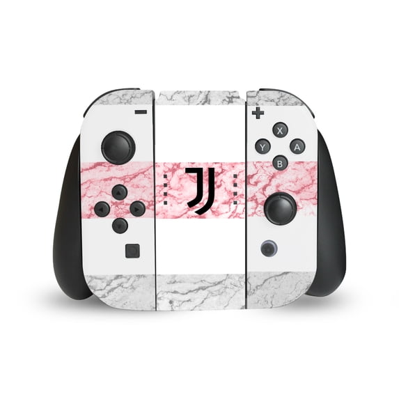 Head Case Designs Officially Licensed Juventus Football Club 2023/24 Match Kit Away Vinyl Sticker Skin Decal Cover Compatible with Nintendo Switch Joy Controller