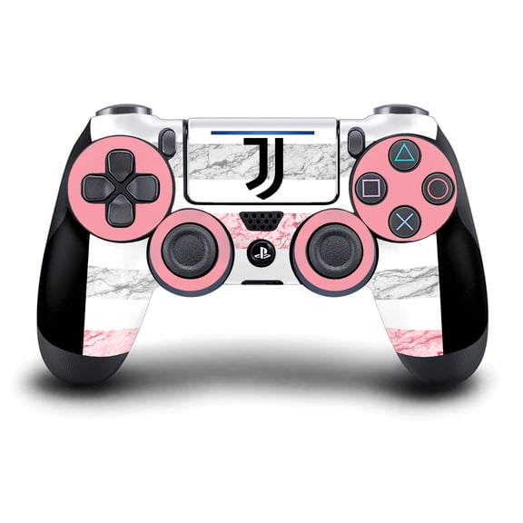 Head Case Designs Officially Licensed Juventus Football Club 2023/24 Match Kit Away Vinyl Sticker Skin Decal Cover Compatible with Sony DualShock 4 Controller