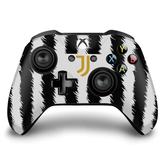 Head Case Designs Officially Licensed Juventus Football Club 2023/24 Match Kit Home Vinyl Sticker Skin Decal Cover Compatible with Microsoft Xbox One S / X Controller