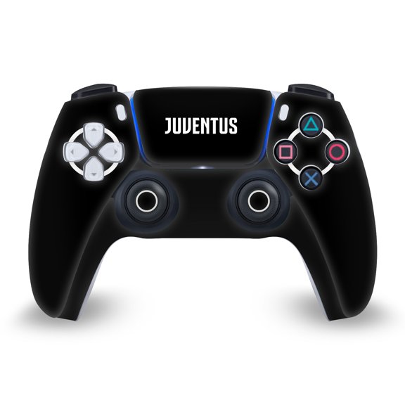 Head Case Designs Officially Licensed Juventus Football Club Art Logo Pattern Vinyl Sticker Skin Decal Cover Compatible with Sony PS5 Sony DualSense Controller