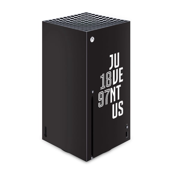 Head Case Designs Officially Licensed Juventus Football Club Art Typography Vinyl Sticker Skin Decal Cover Compatible with Microsoft Xbox Series X