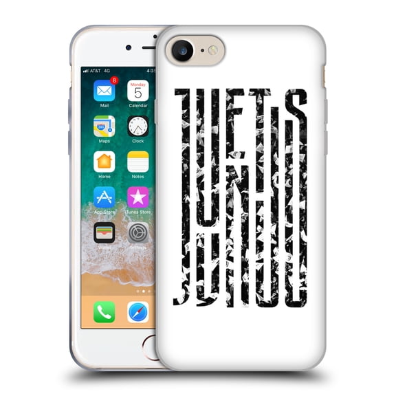 Head Case Designs Officially Licensed Juventus Football Club Graphic Logo Fans Soft Gel Case Compatible With Apple iPhone 7 / 8 / iPhone SE 2020