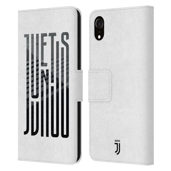 Head Case Designs Officially Licensed Juventus Football Club Graphic Logo View Leather Book Wallet Case Cover Compatible With Apple iPhone XR