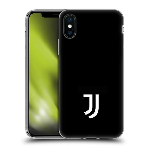 Head Case Designs Officially Licensed Juventus Football Club Lifestyle 2 Plain Soft Gel Case Compatible with Apple iPhone X / iPhone XS