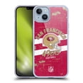 thumbnail image 1 of Head Case Designs NFL San Francisco 49ers Logo Art Helmet Distressed Soft Gel Case for Apple iPhone 14 Plus, 1 of 7