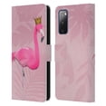 thumbnail image 1 of Head Case Designs Officially Licensed LebensArt Assorted Designs Flamingo King Leather Book Wallet Case Cover Compatible with Samsung Galaxy S20 FE / 5G, 1 of 6