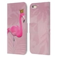 thumbnail image 1 of Head Case Designs Officially Licensed LebensArt Assorted Designs Flamingo King Leather Book Wallet Case Cover Compatible with Apple iPhone 6 Plus / iPhone 6s Plus, 1 of 6