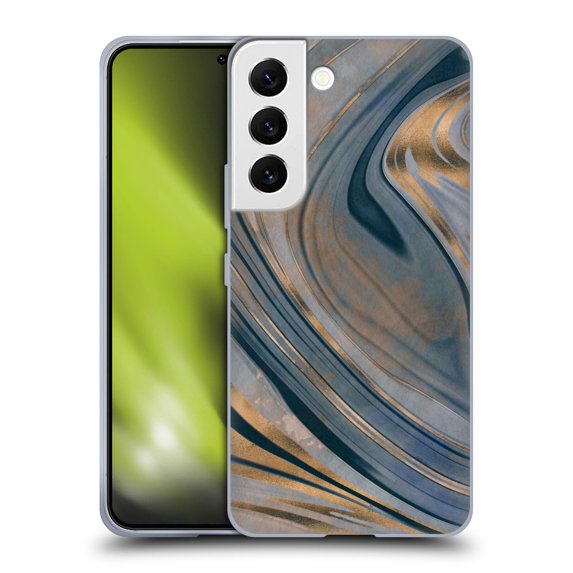 Head Case Designs Officially Licensed LebensArt Mineral Marble Gemstone Soft Gel Case Compatible with Samsung Galaxy S22 5G