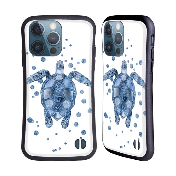 Head Case Designs Officially Licensed LebensArt Nature Turtle Hybrid Case Compatible with Apple iPhone 13 Pro